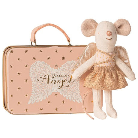 Little Sister Guardian Angel in Suitcase