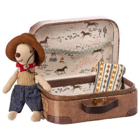 Cowboy in Suitcase