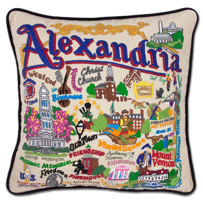 Catstudio Geography Pillows - Cities & Destinations
