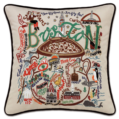Catstudio Geography Pillows - Cities & Destinations