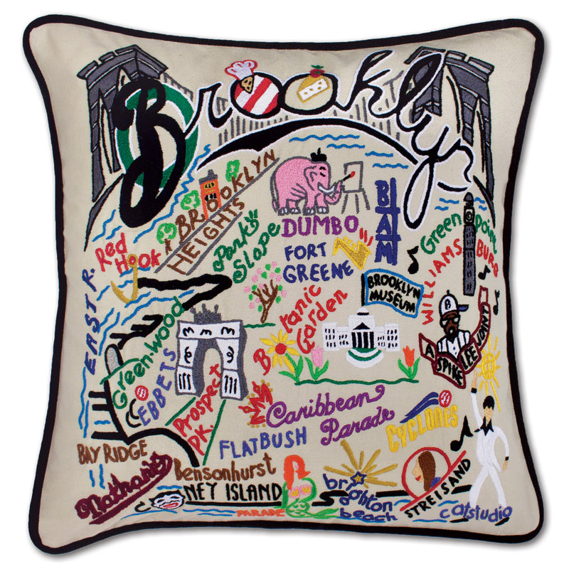 Catstudio Geography Pillows - Cities & Destinations