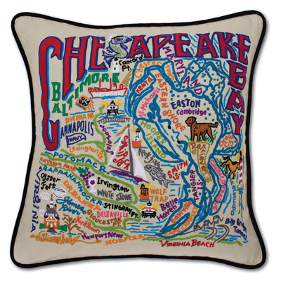 Catstudio Geography Pillows - Cities & Destinations