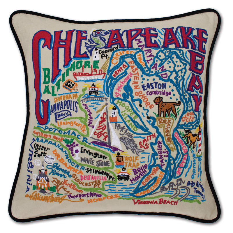 Catstudio Geography Pillows - Cities & Destinations