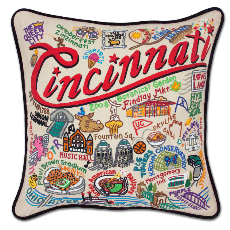 Catstudio Geography Pillows - Cities & Destinations