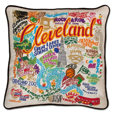 Catstudio Geography Pillows - Cities & Destinations