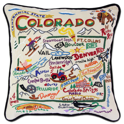 Catstudio Geography Pillows - US States