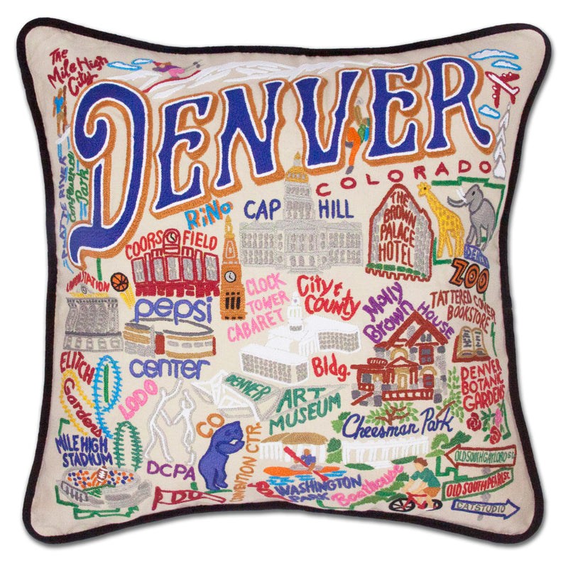 Catstudio Geography Pillows - Cities & Destinations