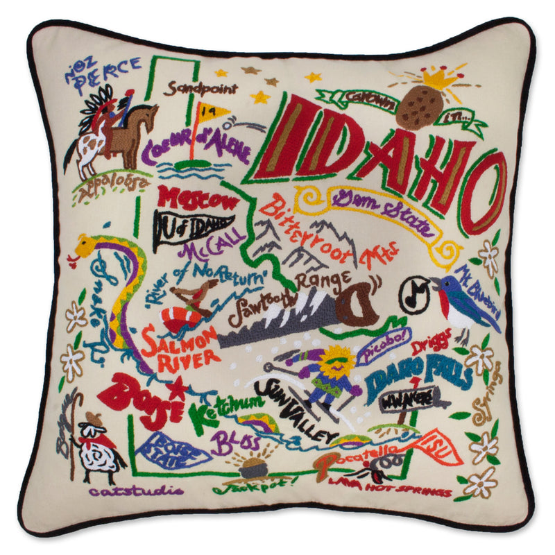 Catstudio Geography Pillows - US States
