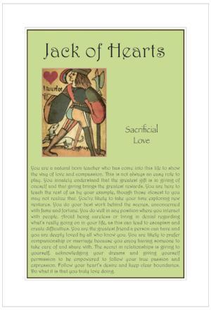 Jack of Hearts Birthday Card