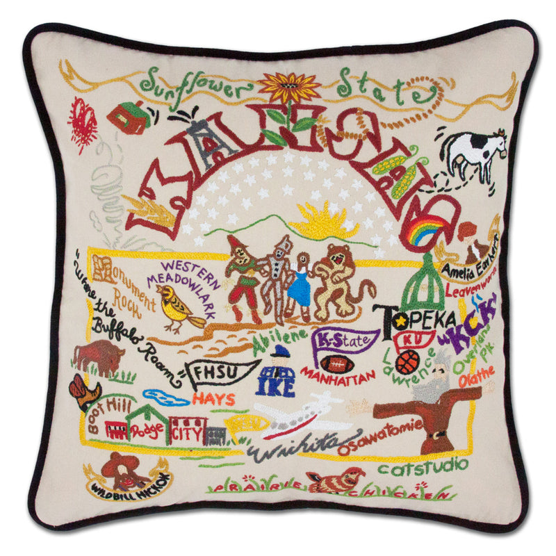 Catstudio Geography Pillows - US States
