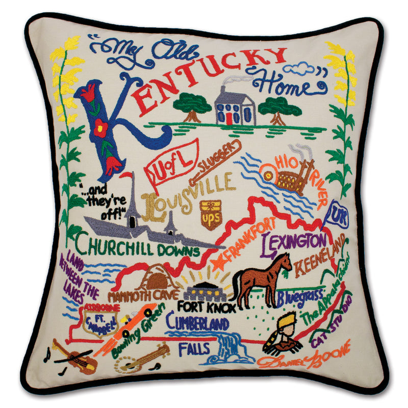 Catstudio Geography Pillows - US States