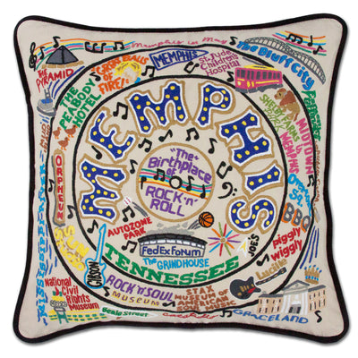 Catstudio Geography Pillows - Cities & Destinations