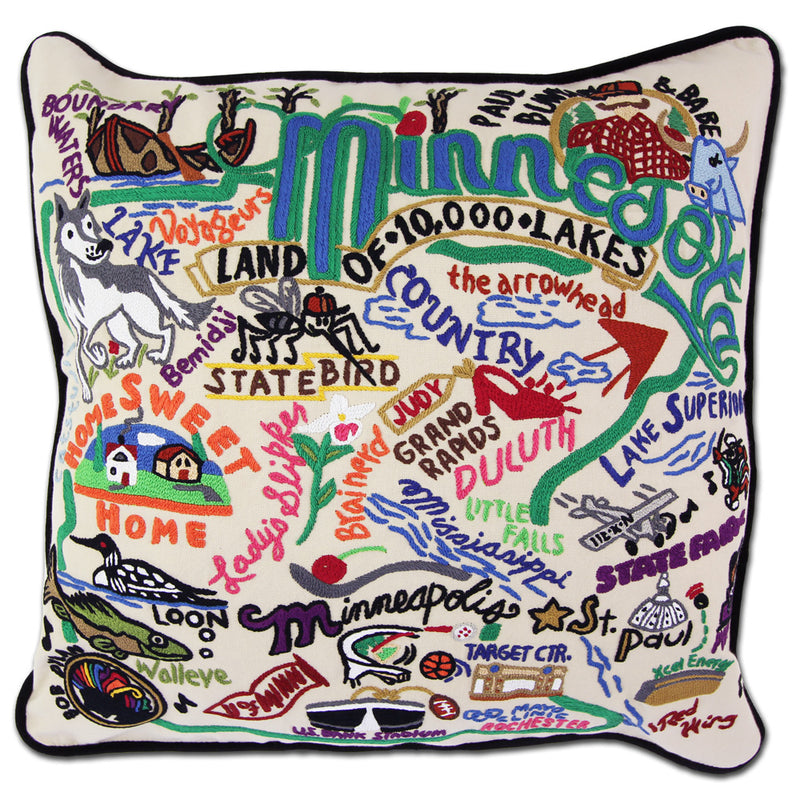 Catstudio Geography Pillows - US States