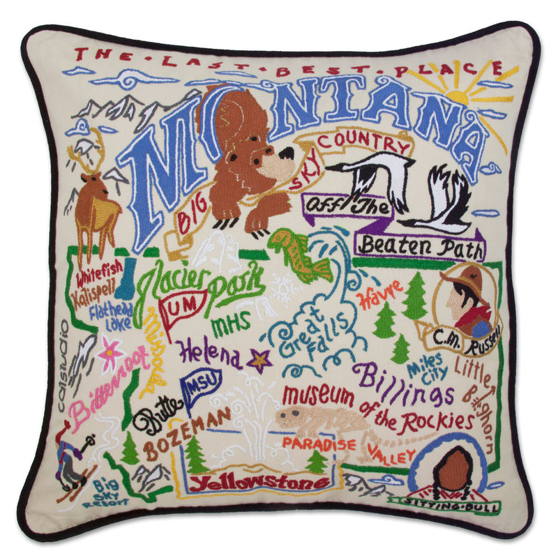 Catstudio Geography Pillows - US States