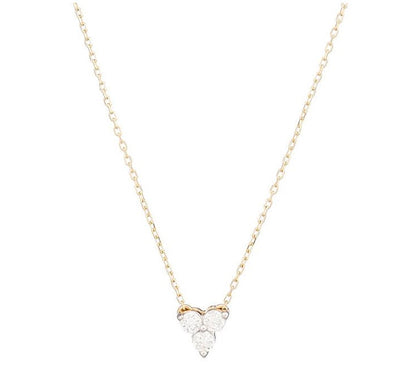 Diamond Cluster Necklace