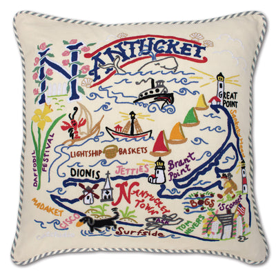 Catstudio Geography Pillows - Cities & Destinations