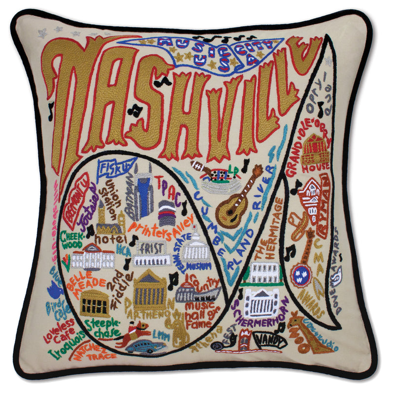 Catstudio Geography Pillows - Cities & Destinations