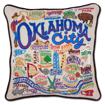 Catstudio Geography Pillows - Cities & Destinations