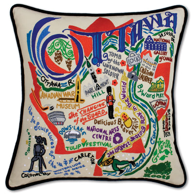 Catstudio Geography Pillows - World Collection