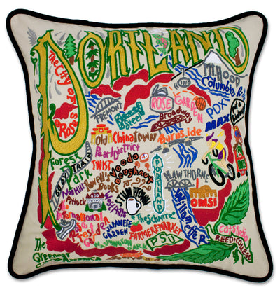 Catstudio Geography Pillows - Cities & Destinations