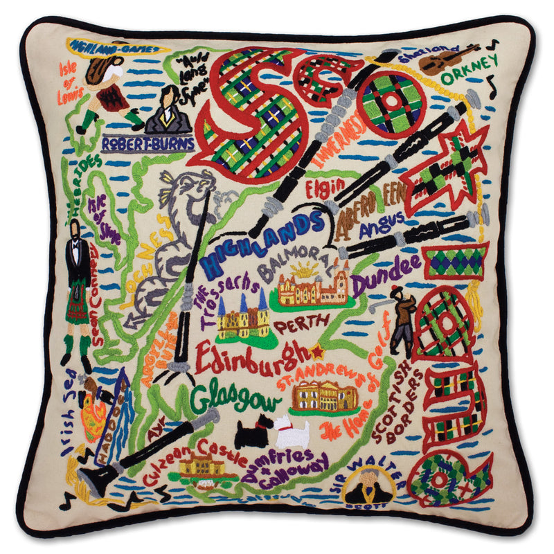 Catstudio Geography Pillows - World Collection