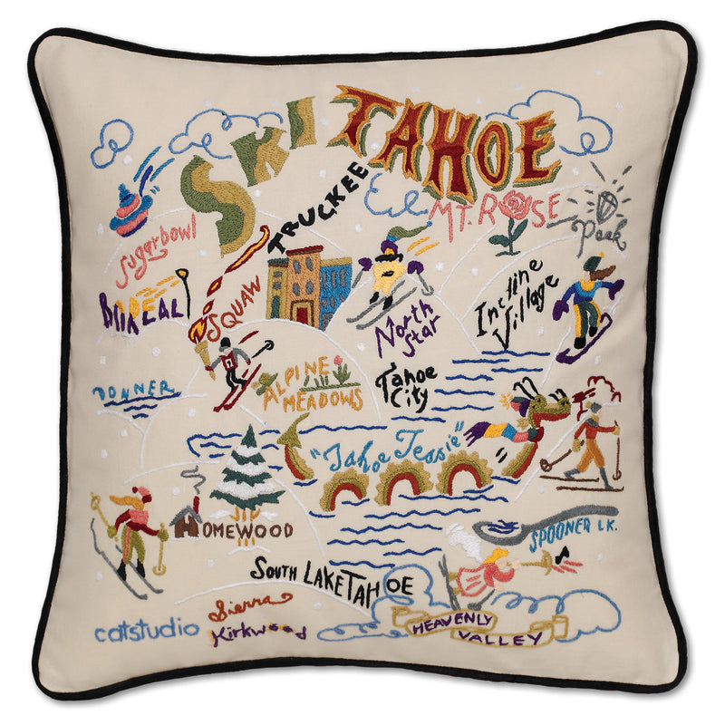 Catstudio Geography Pillow - Ski Collection