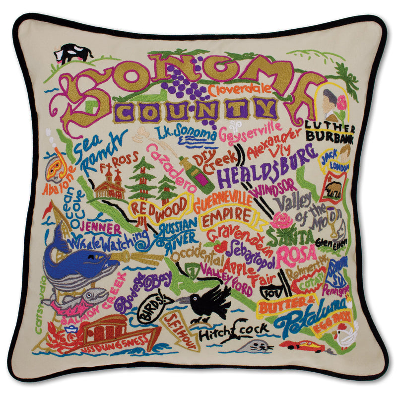 Catstudio Geography Pillows - Cities & Destinations