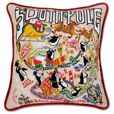 Catstudio Geography Pillow - Holiday Collection