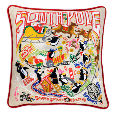 Catstudio Geography Pillow - Holiday Collection