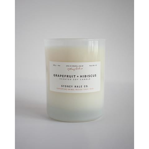 Grapefruit & Hibiscus Candle