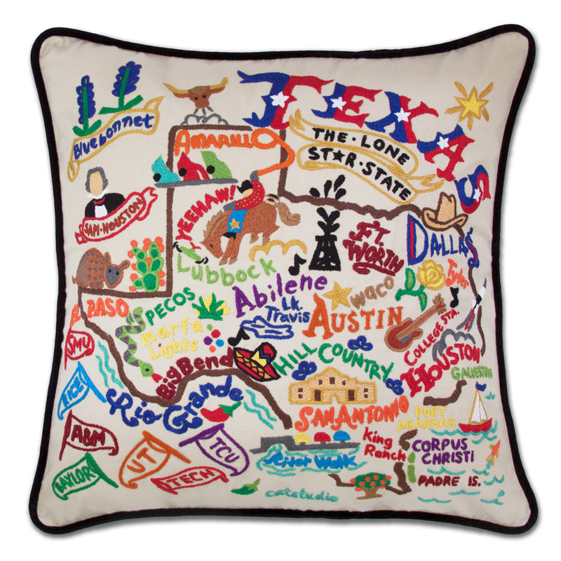 Catstudio Geography Pillows - US States