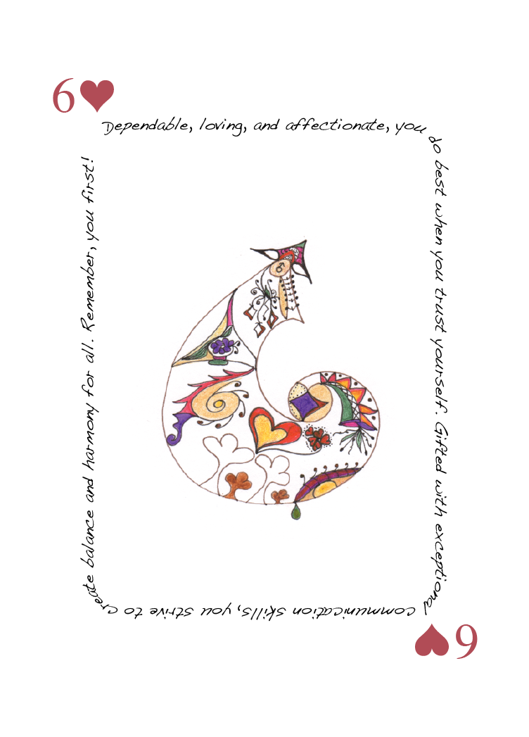 Oracle SIX OF HEARTS