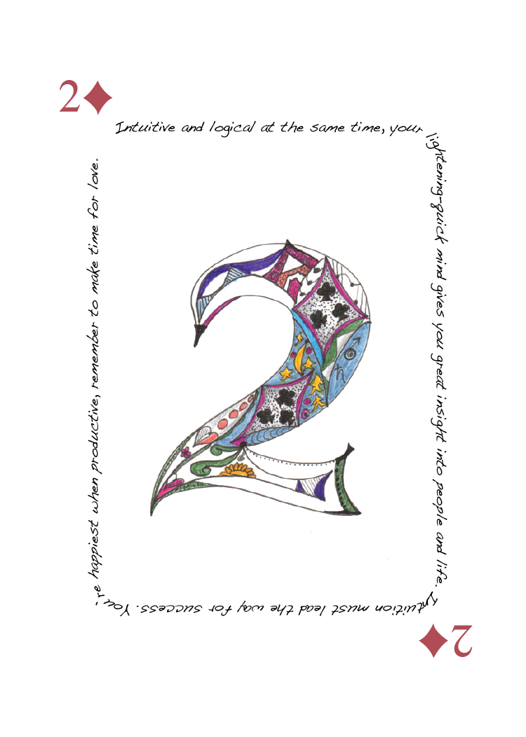 Oracle TWO OF DIAMONDS