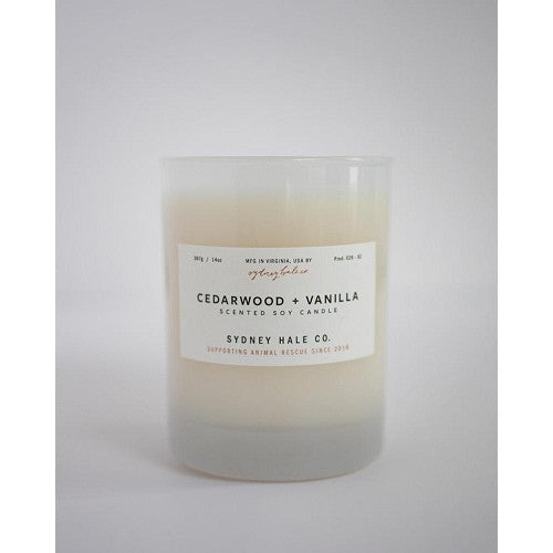 Cedarwood & Vanilla Hale Candle