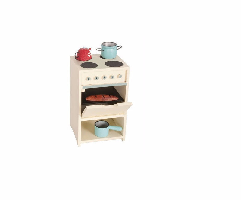 Stove with Utensils